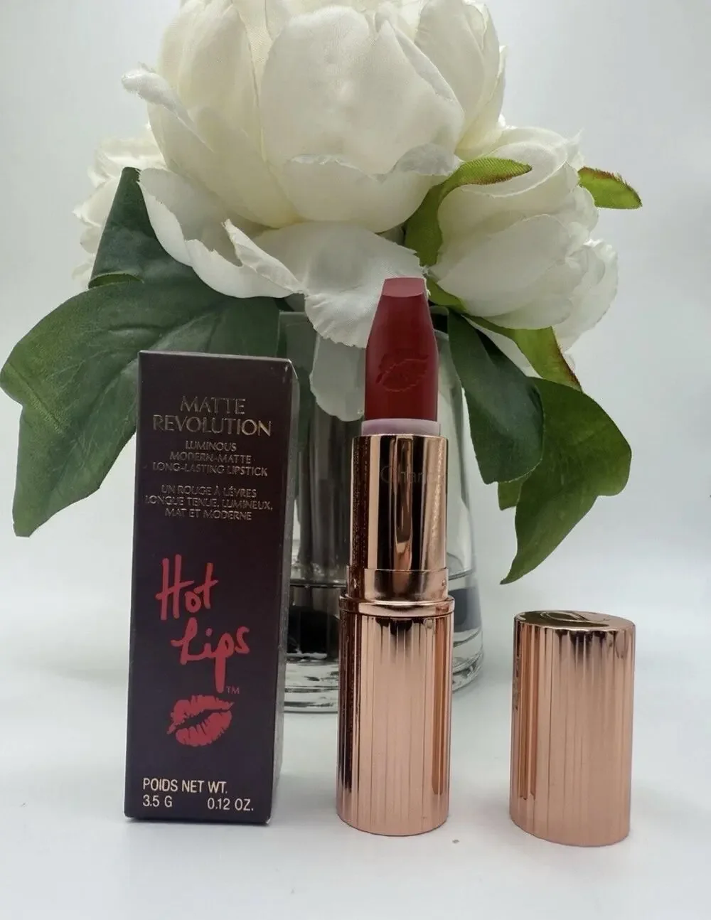 Charlotte Tilbury Lipstick Carina’s Love Matte Revolution 0.12 oz New